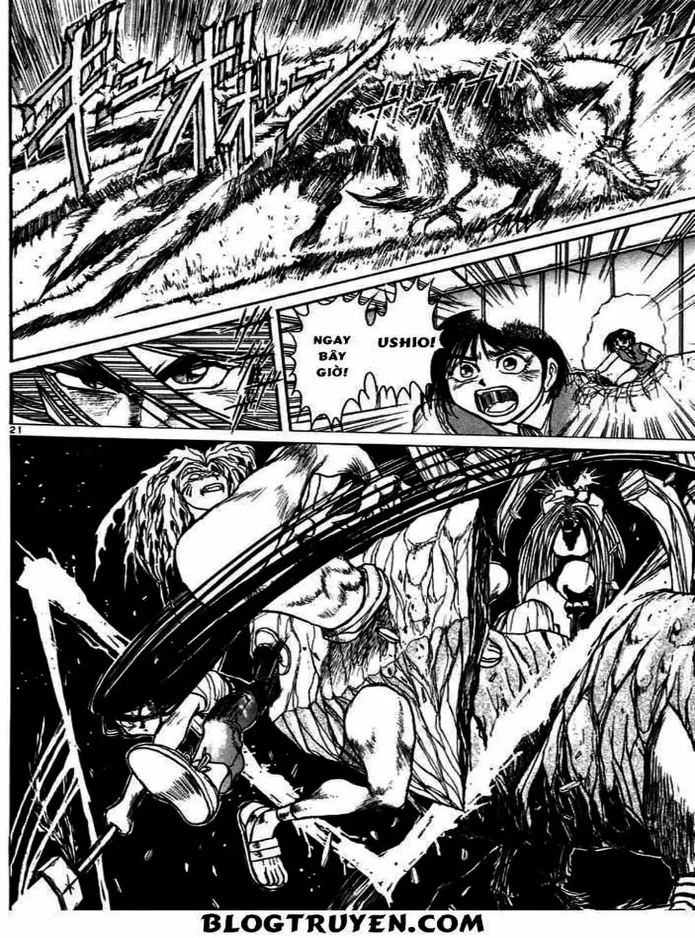 Truyện Tranh Cậu Bé Thần Giáo - Ushio And Tora trang 5