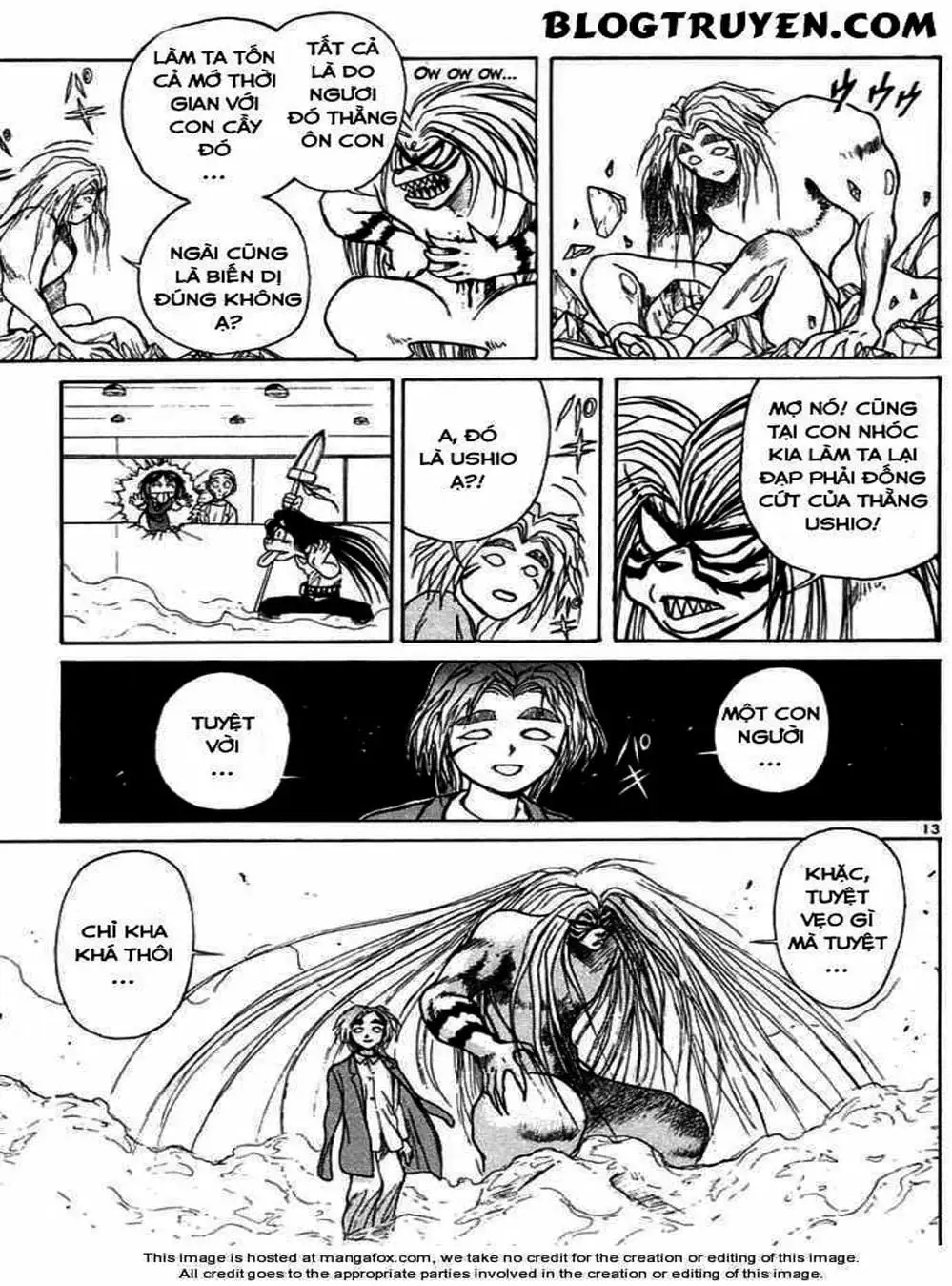 Truyện Tranh Cậu Bé Thần Giáo - Ushio And Tora trang 5