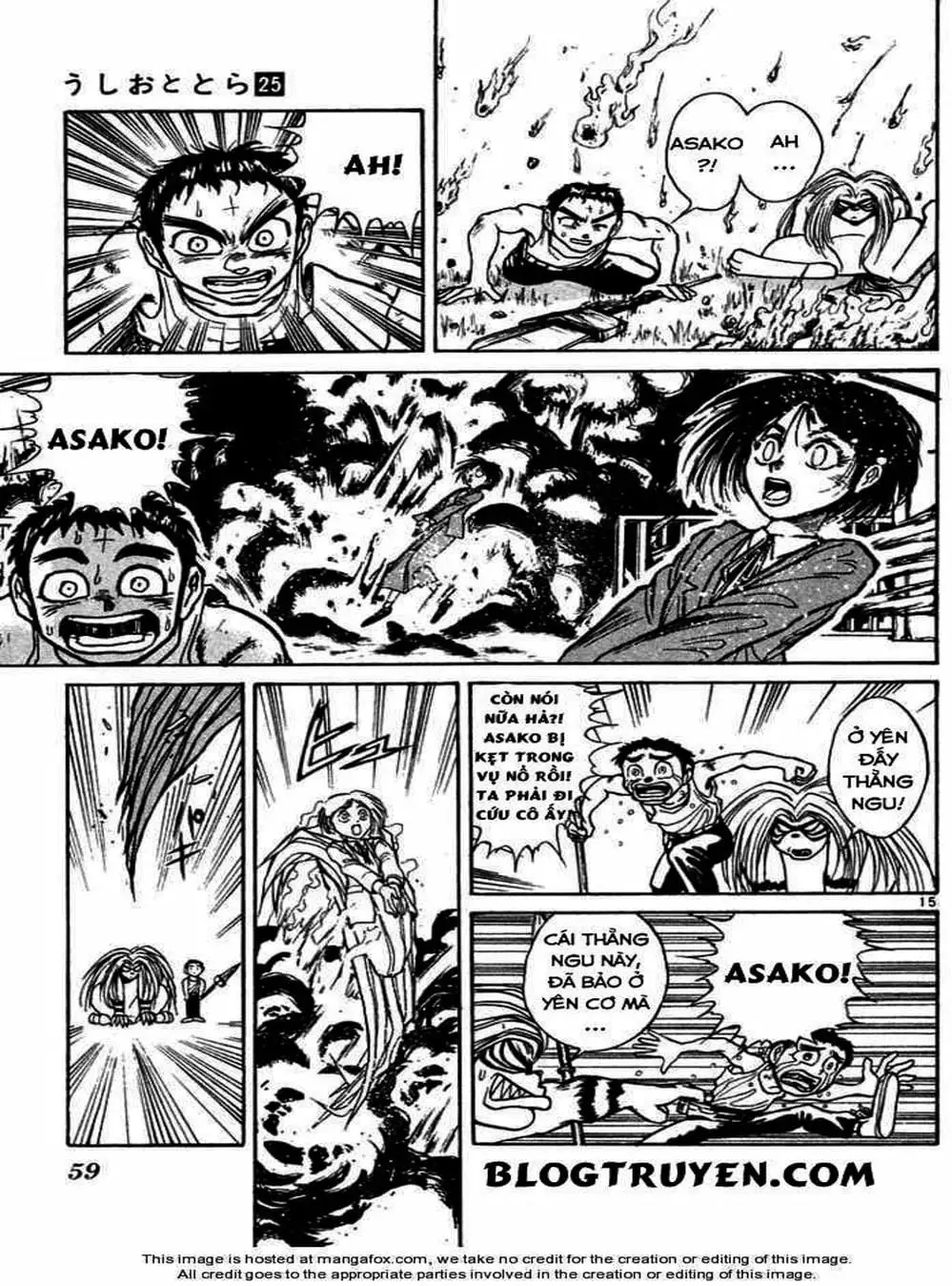 Truyện Tranh Cậu Bé Thần Giáo - Ushio And Tora trang 5