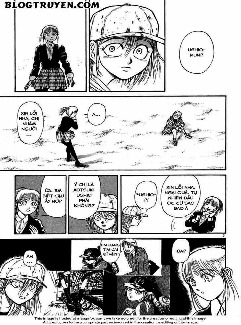 Truyện Tranh Cậu Bé Thần Giáo - Ushio And Tora trang 5