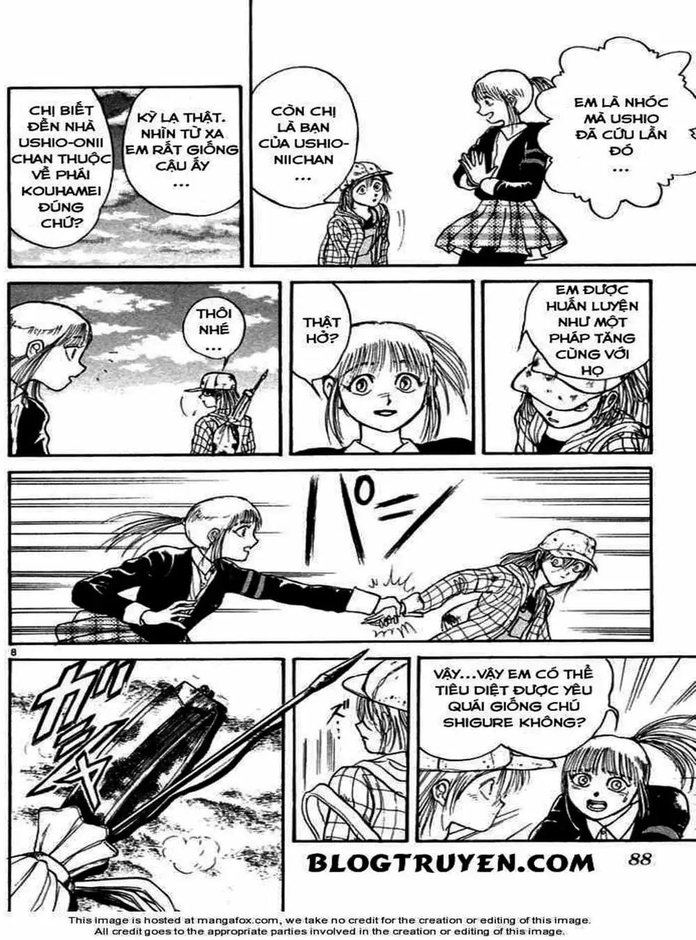 Truyện Tranh Cậu Bé Thần Giáo - Ushio And Tora trang 5