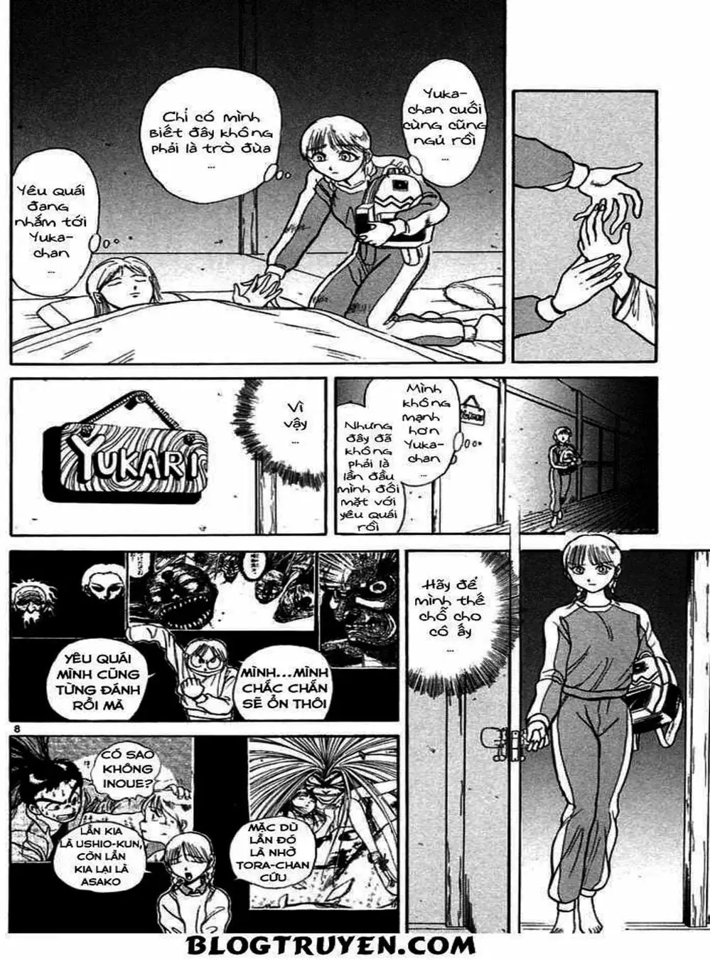 Truyện Tranh Cậu Bé Thần Giáo - Ushio And Tora trang 5