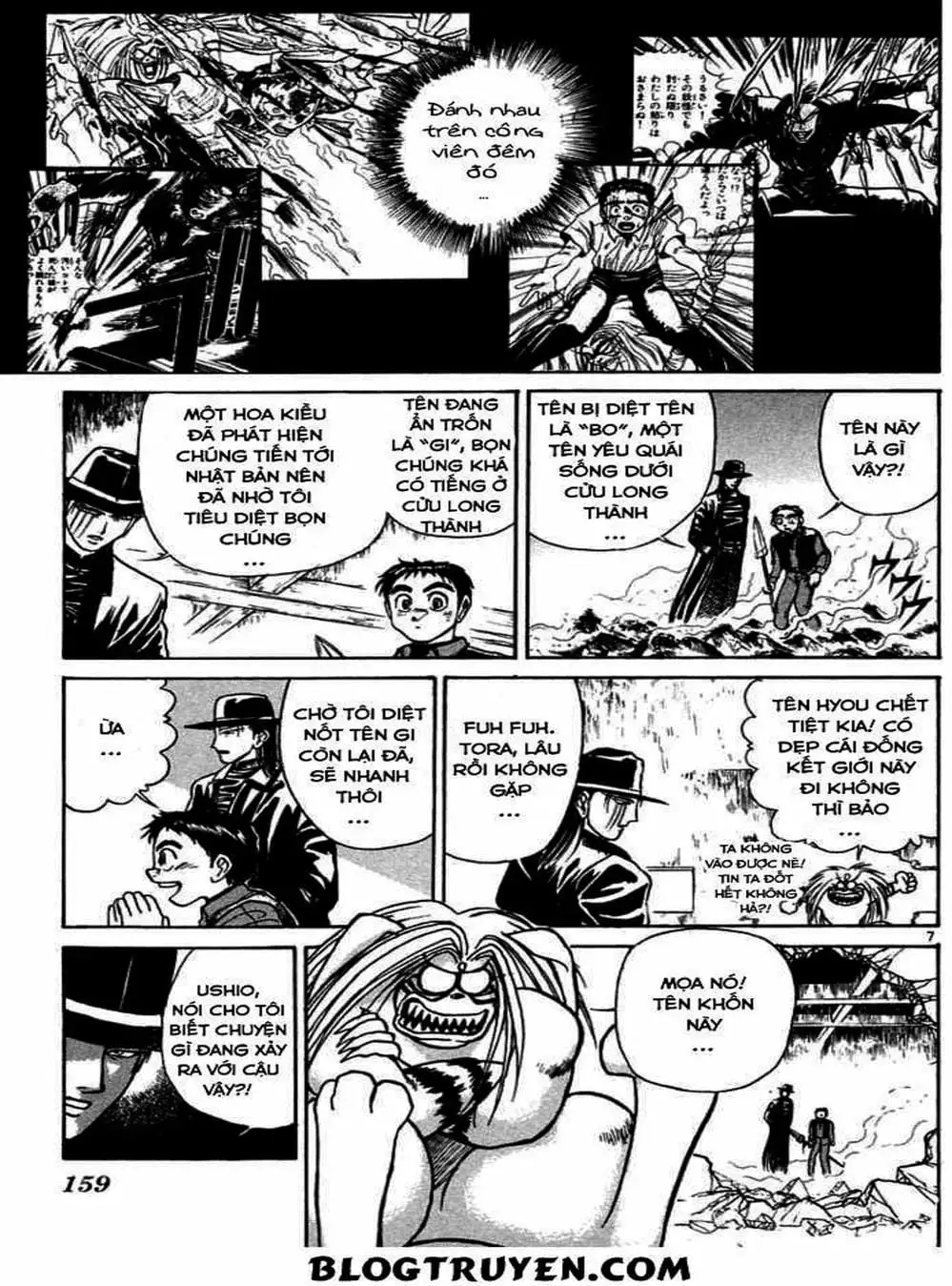 Truyện Tranh Cậu Bé Thần Giáo - Ushio And Tora trang 5