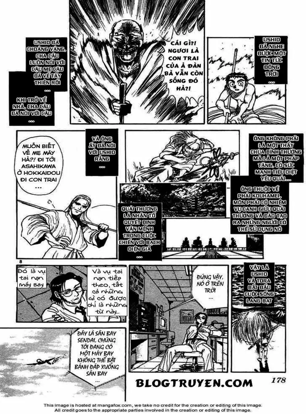 Truyện Tranh Cậu Bé Thần Giáo - Ushio And Tora trang 5