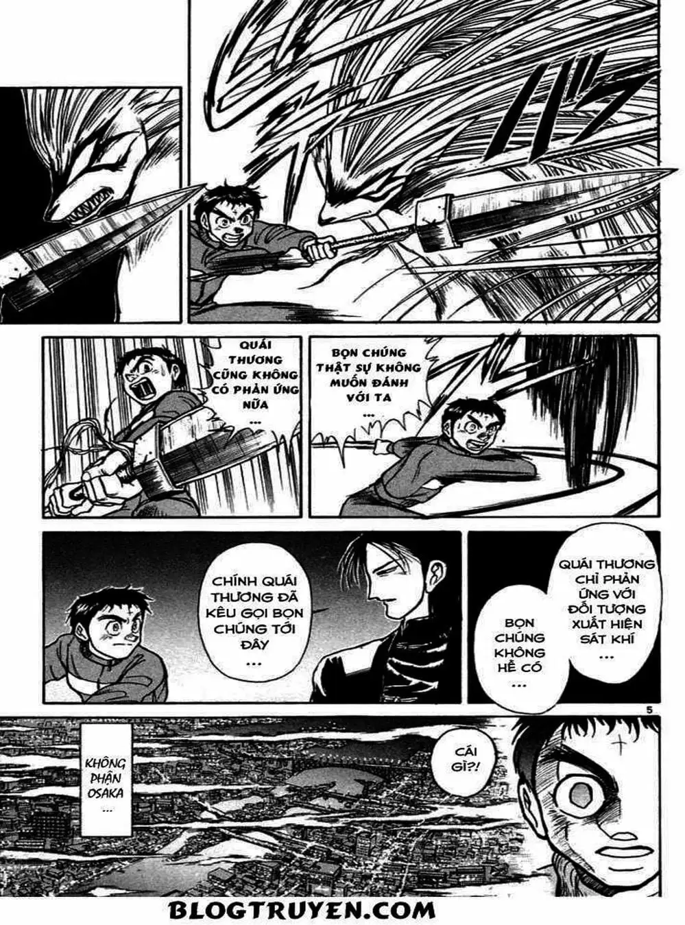 Truyện Tranh Cậu Bé Thần Giáo - Ushio And Tora trang 5