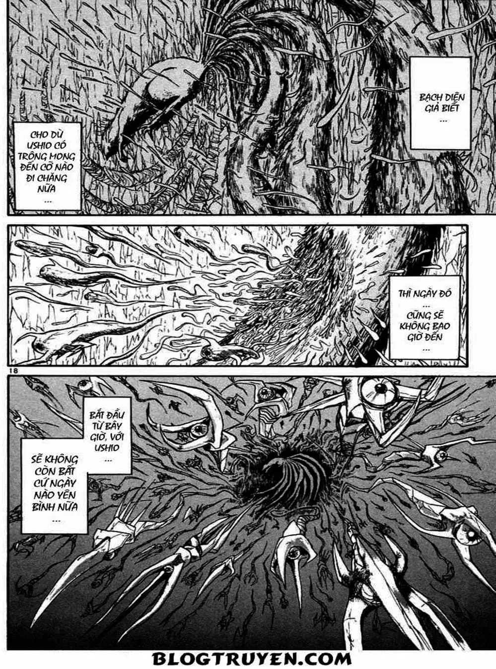 Truyện Tranh Cậu Bé Thần Giáo - Ushio And Tora trang 5