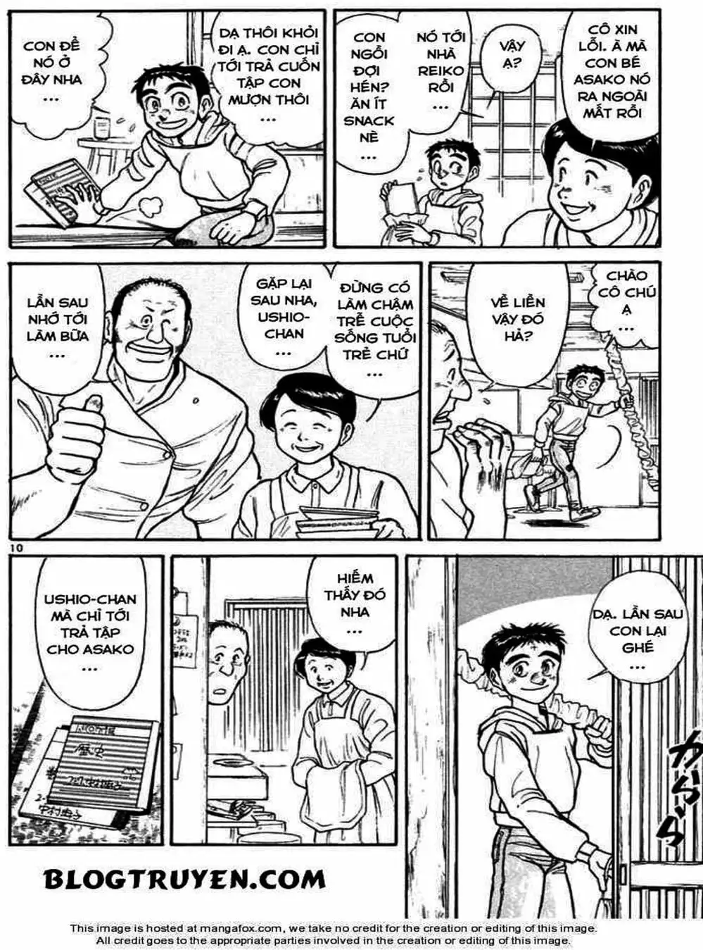 Truyện Tranh Cậu Bé Thần Giáo - Ushio And Tora trang 5