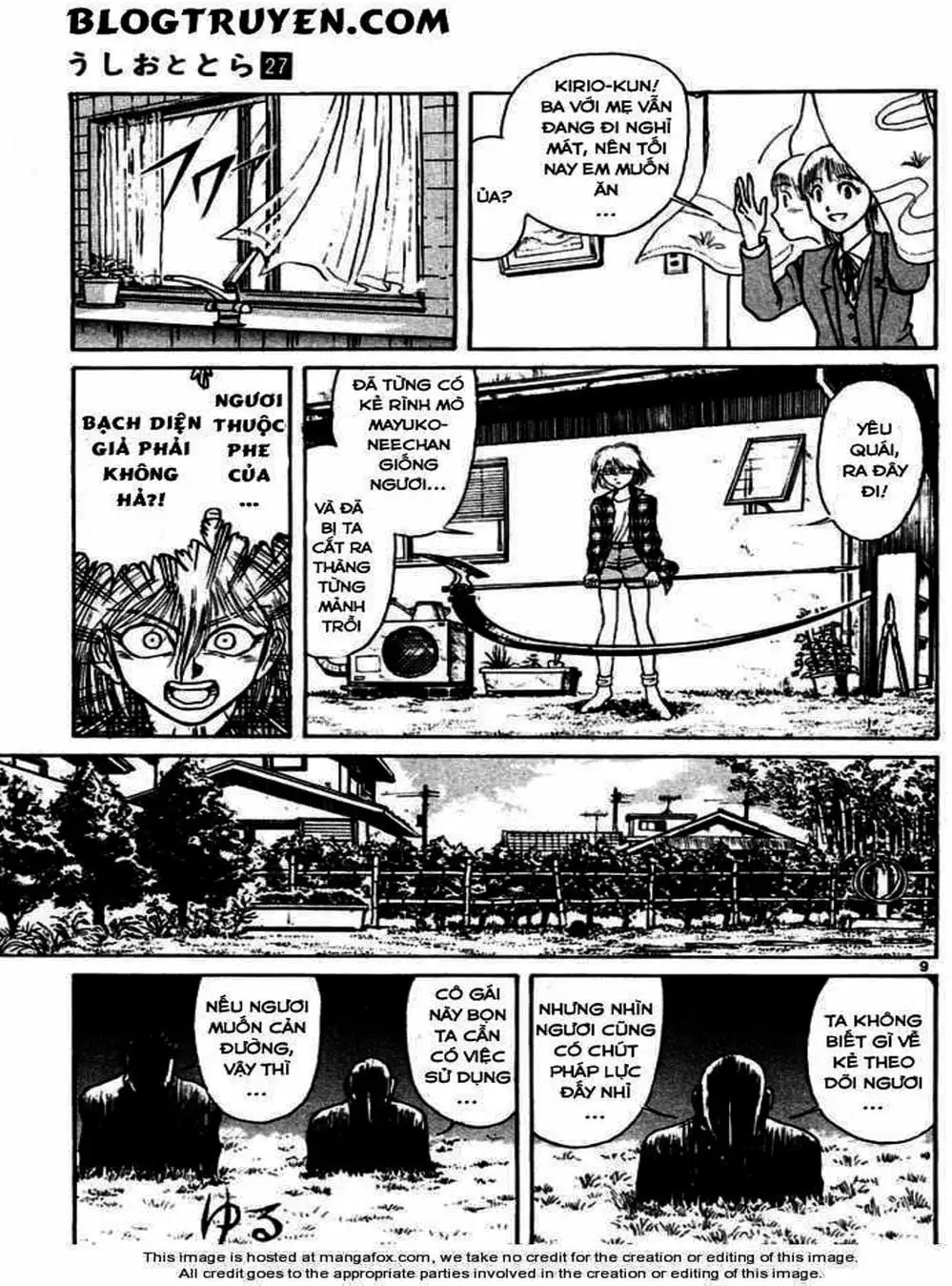 Truyện Tranh Cậu Bé Thần Giáo - Ushio And Tora trang 5