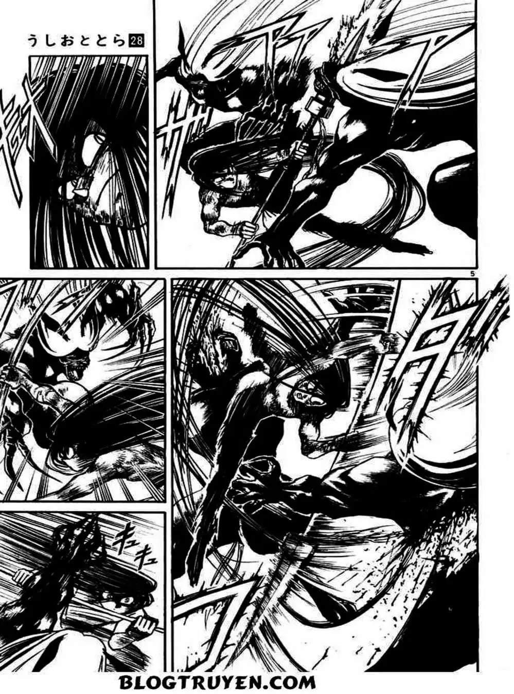 Truyện Tranh Cậu Bé Thần Giáo - Ushio And Tora trang 5