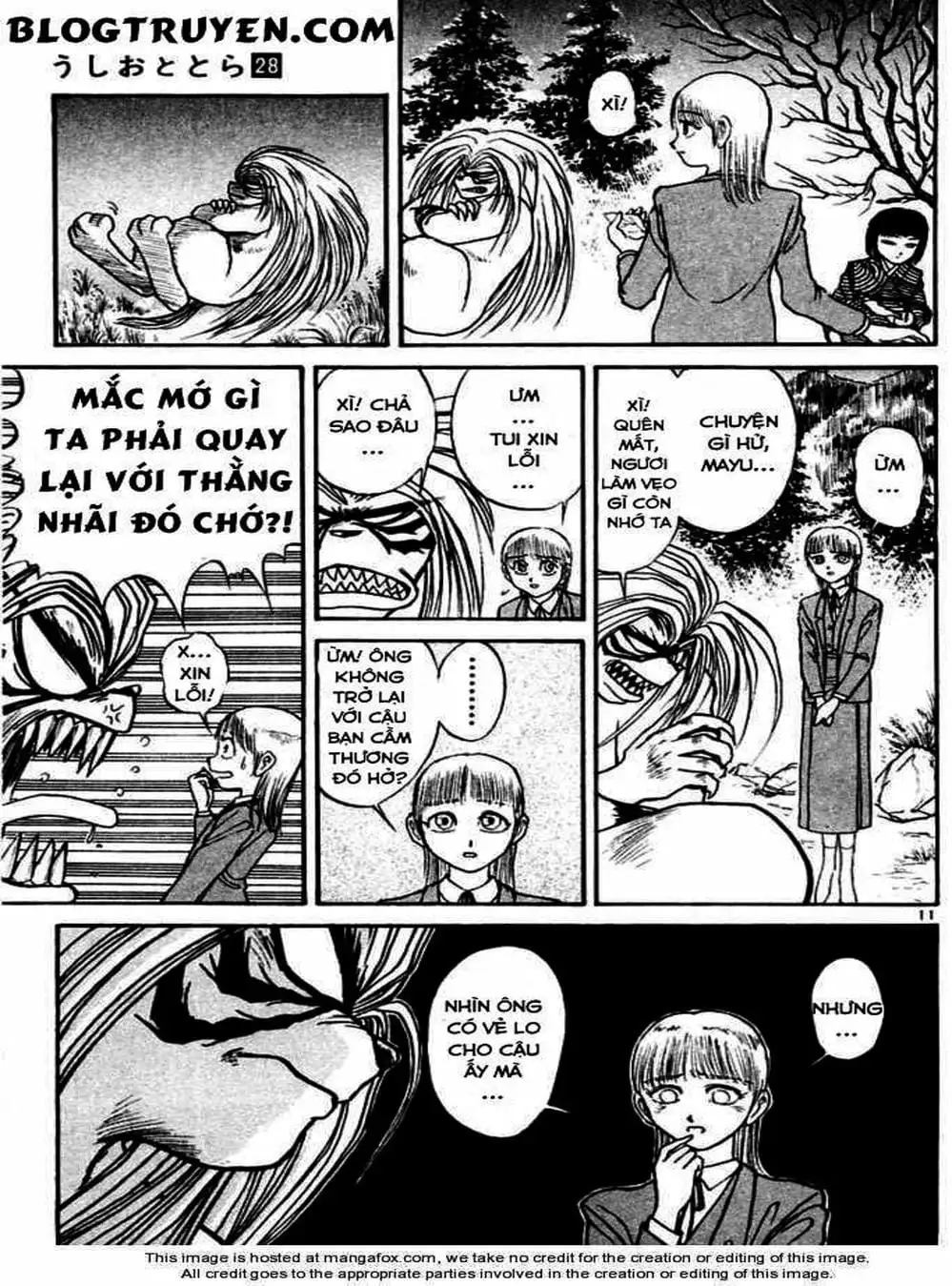 Truyện Tranh Cậu Bé Thần Giáo - Ushio And Tora trang 5