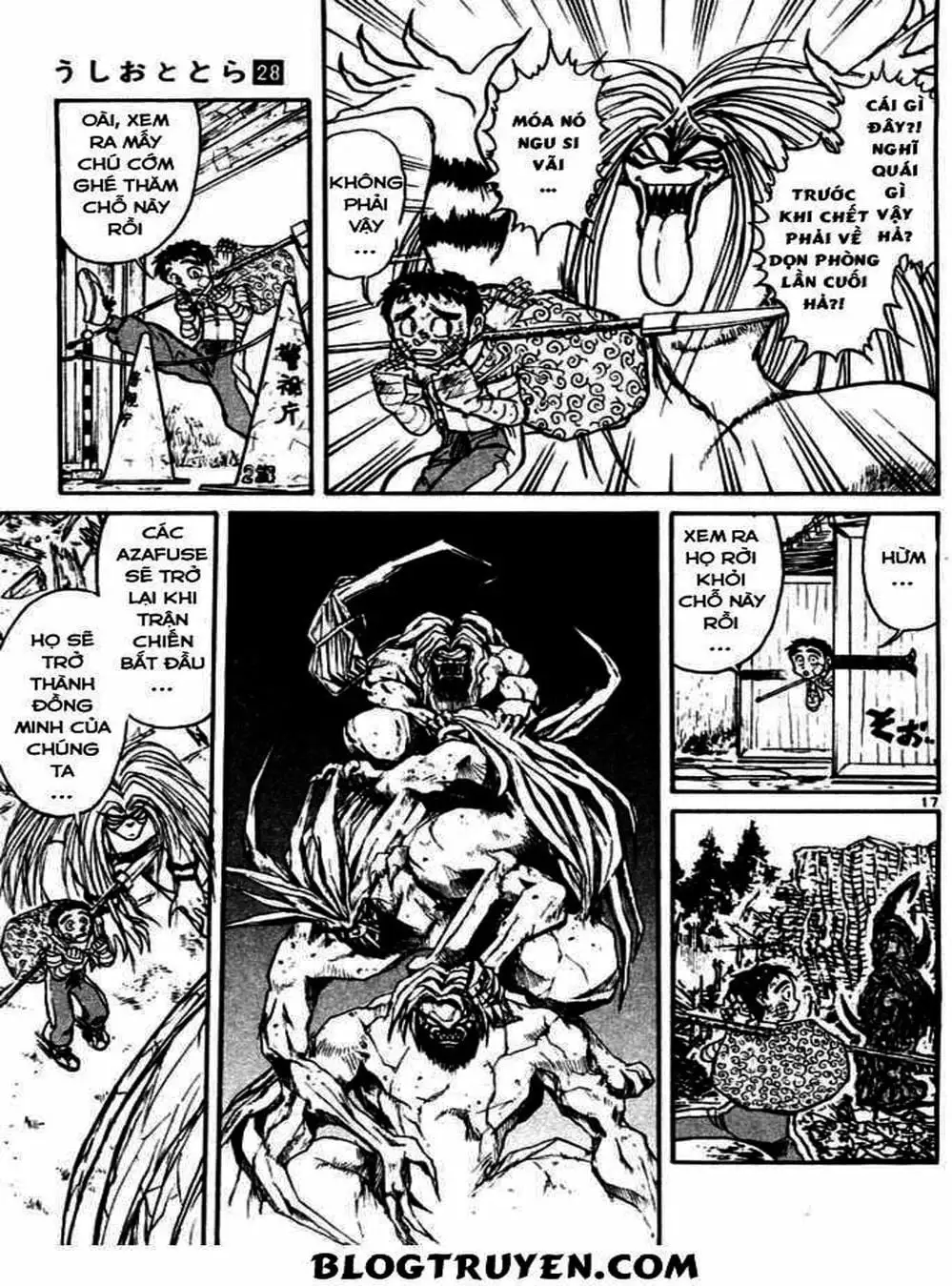 Truyện Tranh Cậu Bé Thần Giáo - Ushio And Tora trang 5