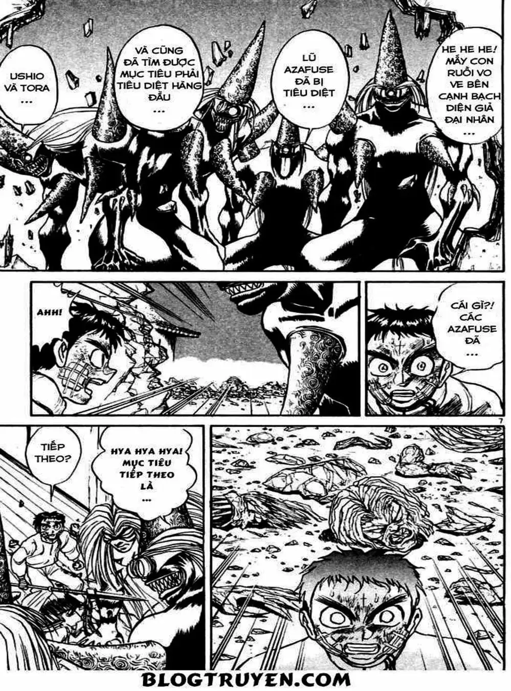 Truyện Tranh Cậu Bé Thần Giáo - Ushio And Tora trang 5