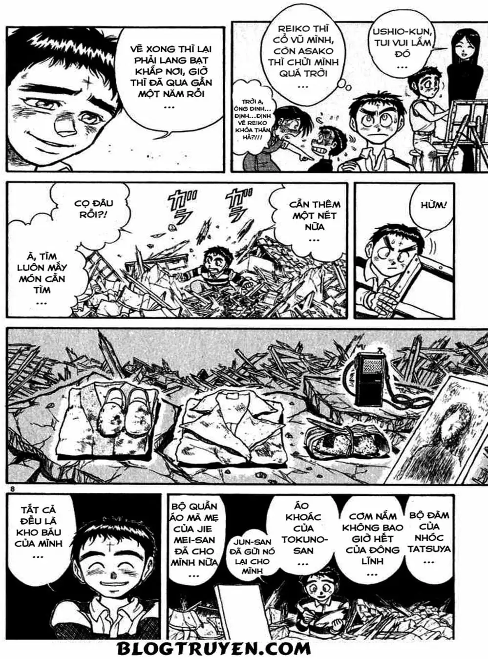 Truyện Tranh Cậu Bé Thần Giáo - Ushio And Tora trang 5