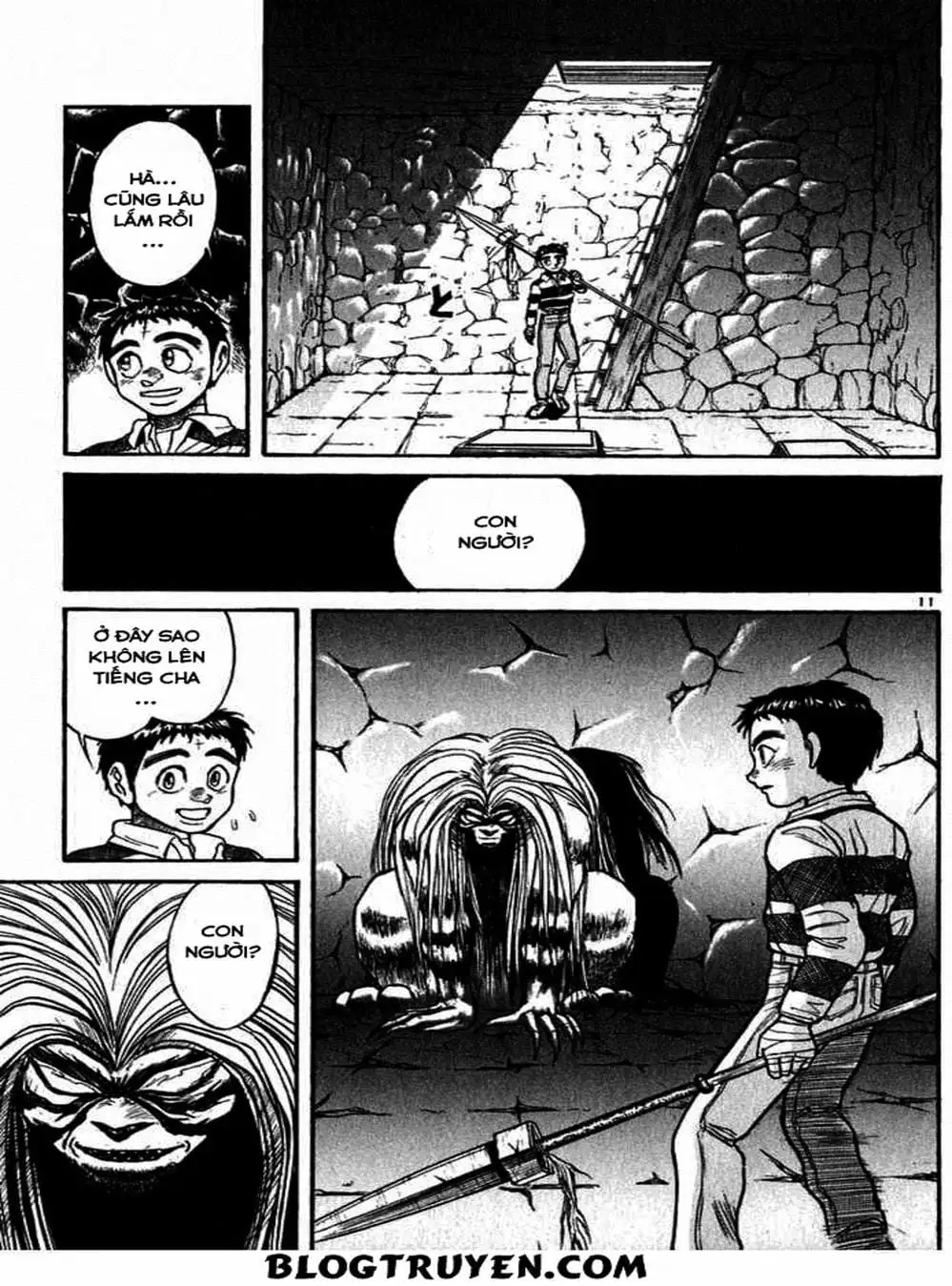 Truyện Tranh Cậu Bé Thần Giáo - Ushio And Tora trang 5