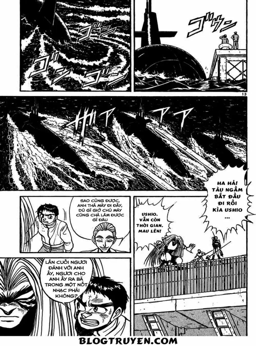 Truyện Tranh Cậu Bé Thần Giáo - Ushio And Tora trang 5