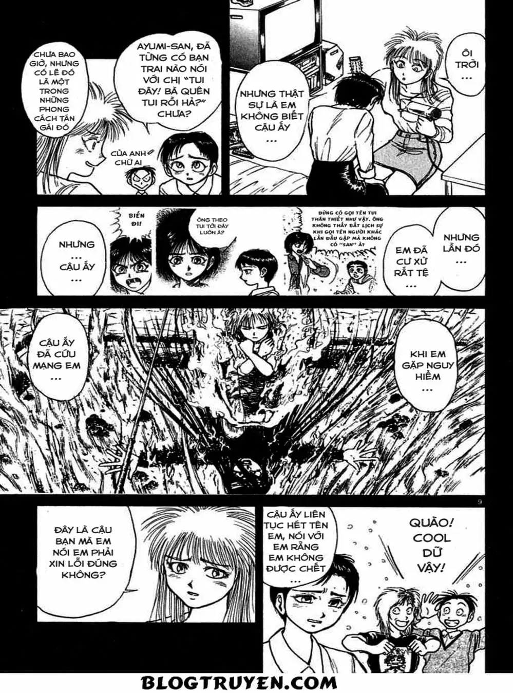 Truyện Tranh Cậu Bé Thần Giáo - Ushio And Tora trang 5