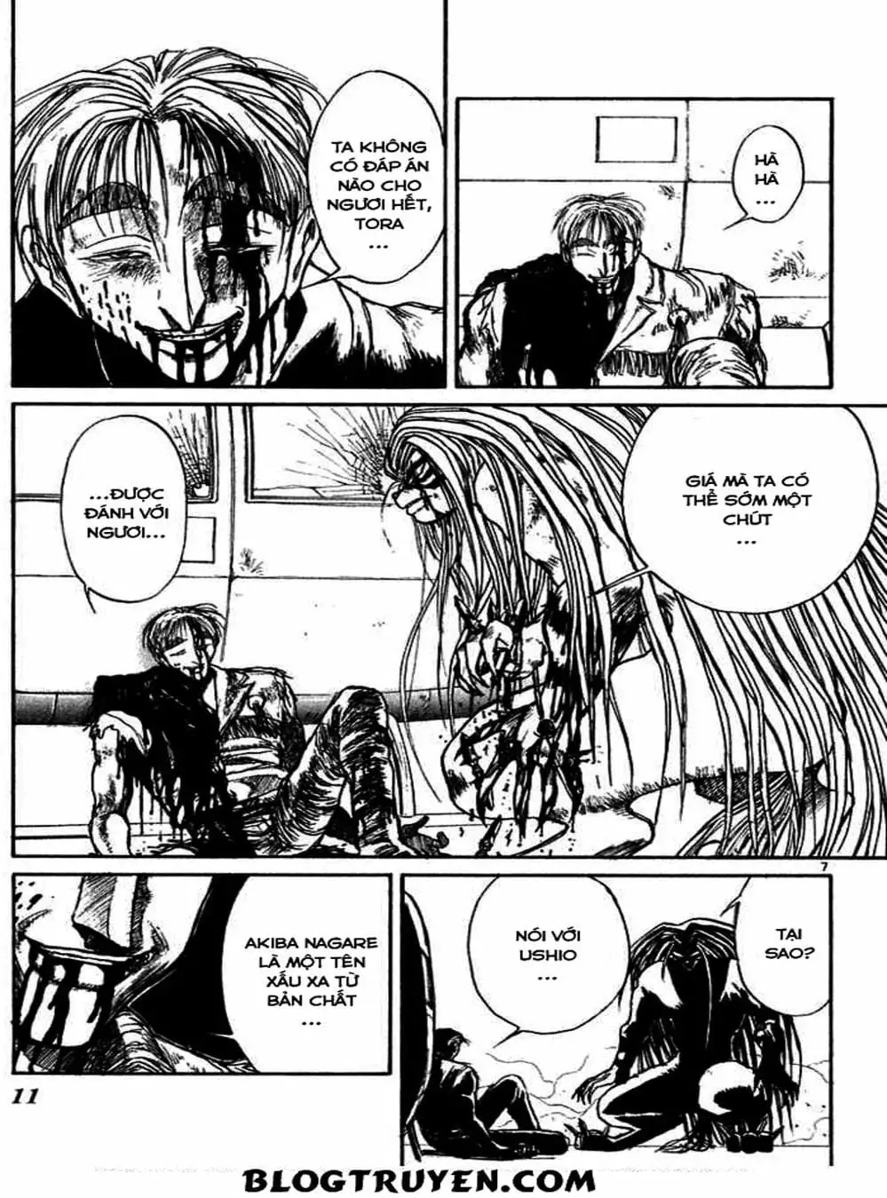 Truyện Tranh Cậu Bé Thần Giáo - Ushio And Tora trang 5