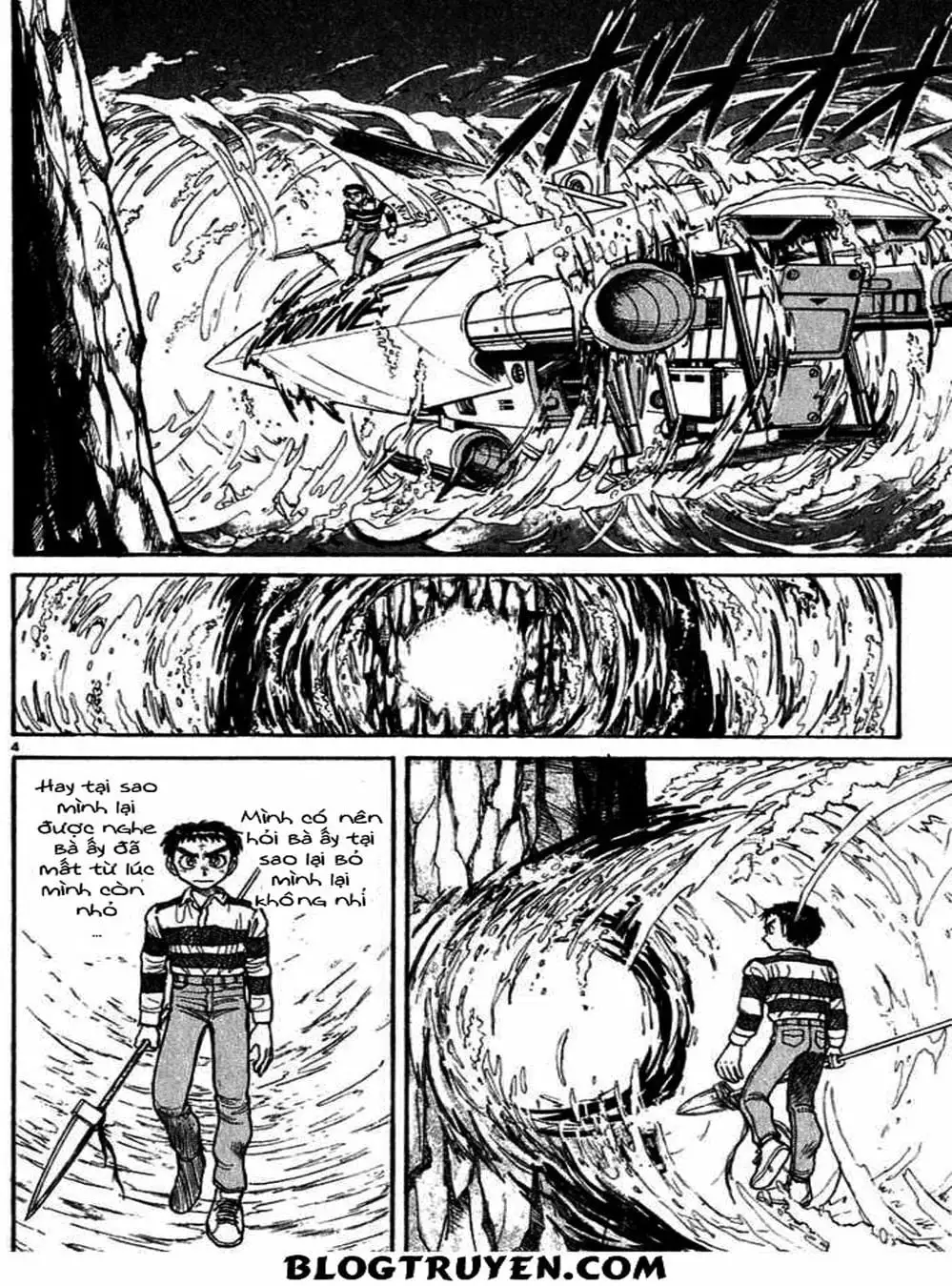 Truyện Tranh Cậu Bé Thần Giáo - Ushio And Tora trang 5
