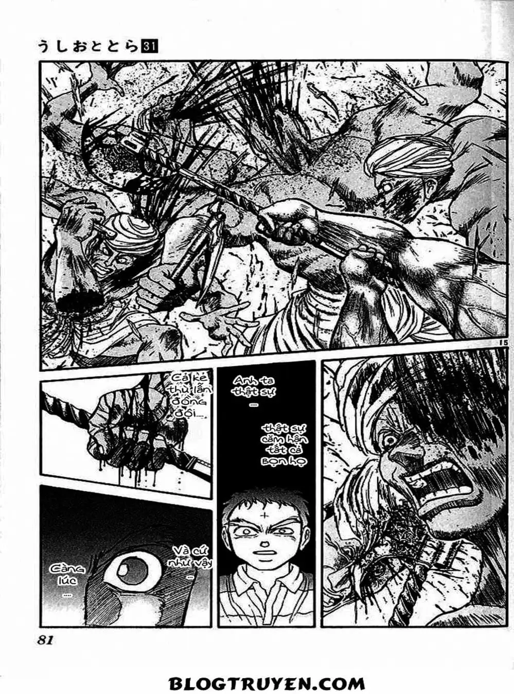Truyện Tranh Cậu Bé Thần Giáo - Ushio And Tora trang 5