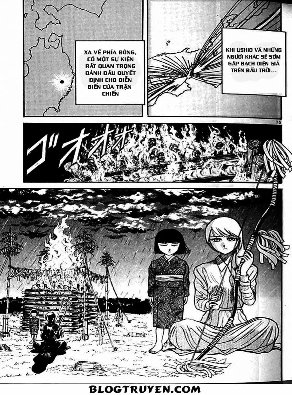 Truyện Tranh Cậu Bé Thần Giáo - Ushio And Tora trang 5