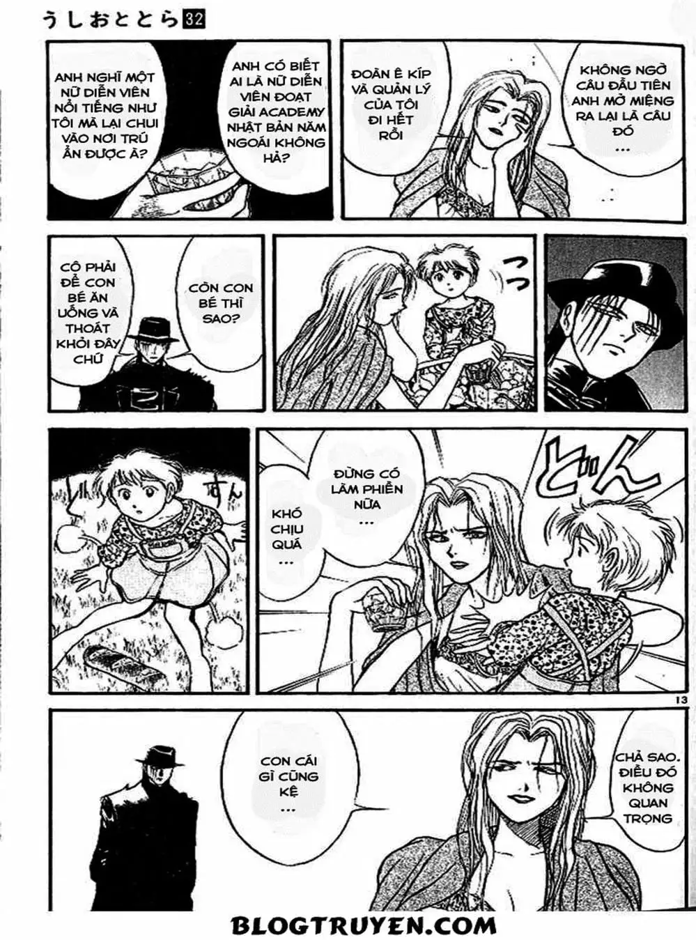 Truyện Tranh Cậu Bé Thần Giáo - Ushio And Tora trang 5