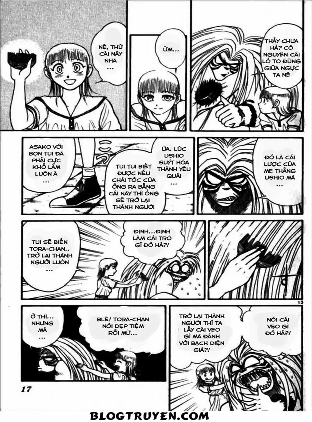 Truyện Tranh Cậu Bé Thần Giáo - Ushio And Tora trang 5