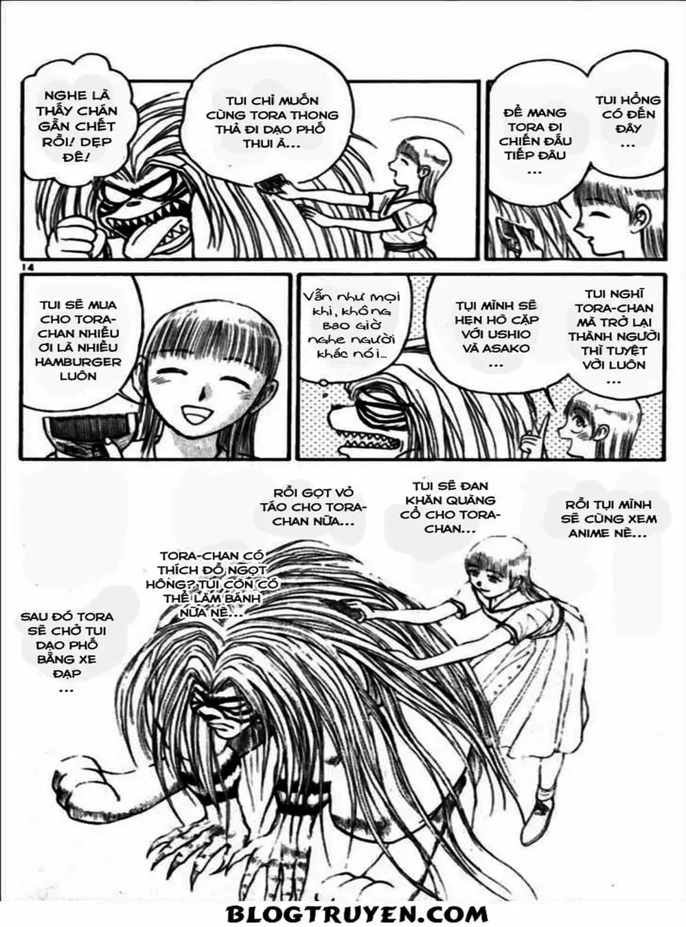 Truyện Tranh Cậu Bé Thần Giáo - Ushio And Tora trang 5