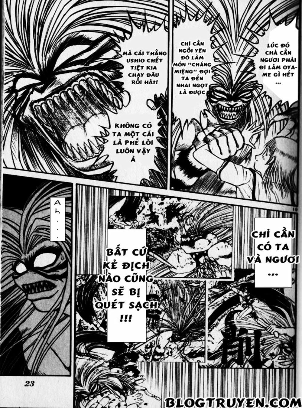 Truyện Tranh Cậu Bé Thần Giáo - Ushio And Tora trang 5