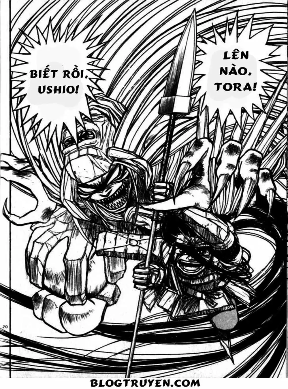 Truyện Tranh Cậu Bé Thần Giáo - Ushio And Tora trang 5