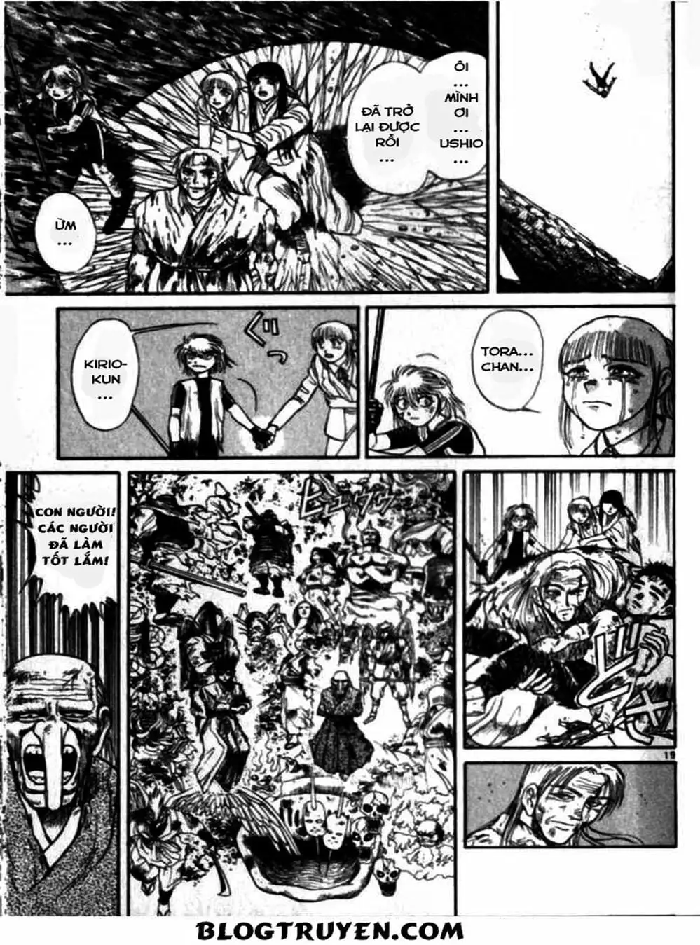 Truyện Tranh Cậu Bé Thần Giáo - Ushio And Tora trang 5