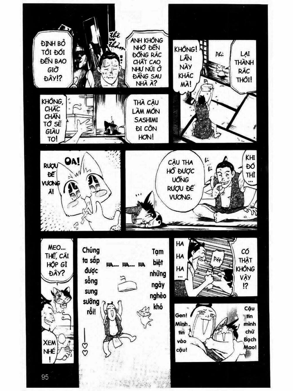 Truyện Tranh Mua May Bán Tài - Uttare Daikichi! trang 3