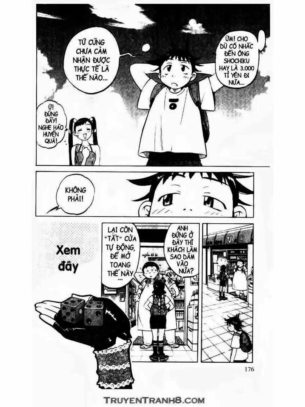 Truyện Tranh Mua May Bán Tài - Uttare Daikichi! trang 3