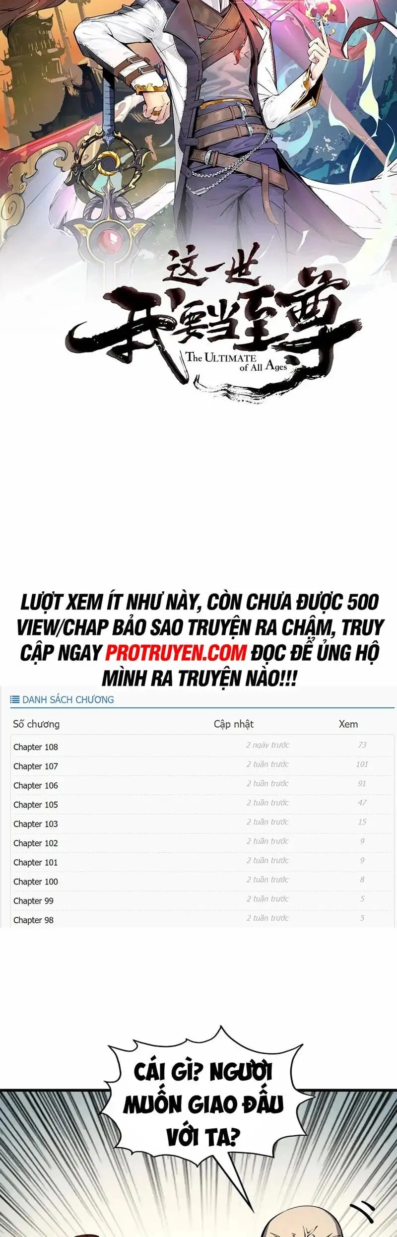 Truyện Tranh Vạn Cổ Chí Tôn trang 5