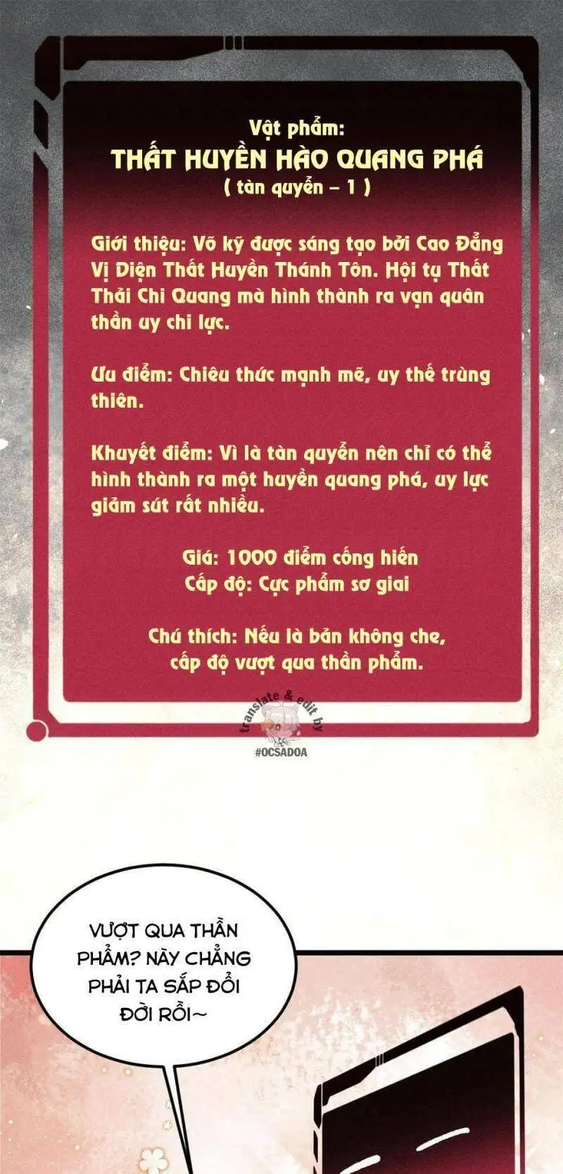 Truyện Tranh Vạn Cổ Tối Cường Tông trang 6