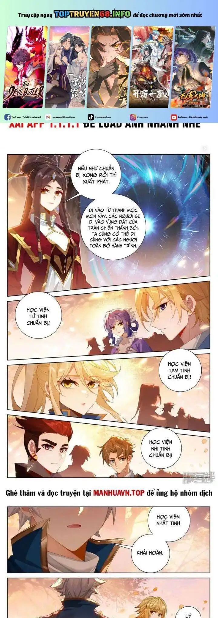 Truyện Tranh Vạn Tướng Chi Vương trang 6