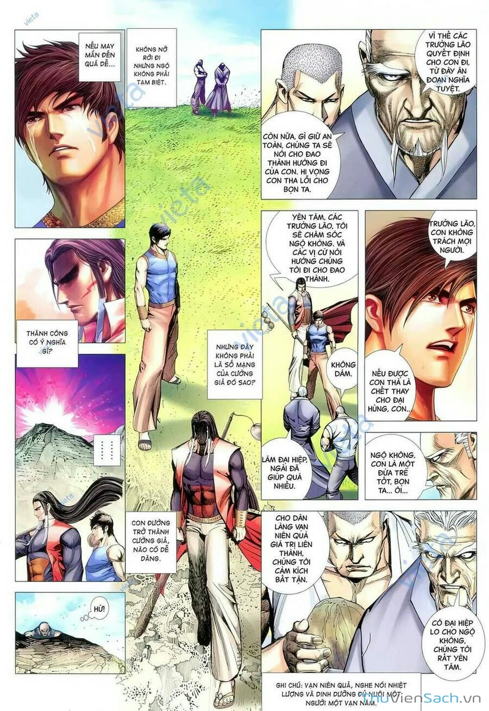 Truyện Tranh Võ Thần 108 trang 2