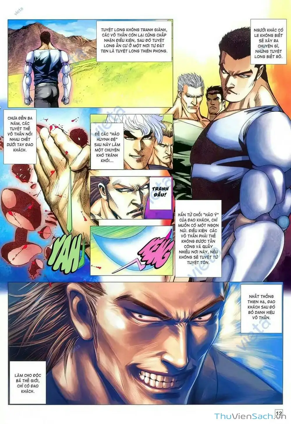 Truyện Tranh Võ Thần 108 trang 2