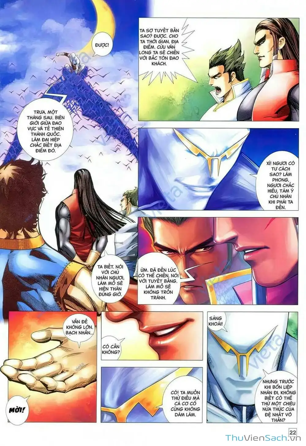 Truyện Tranh Võ Thần 108 trang 2