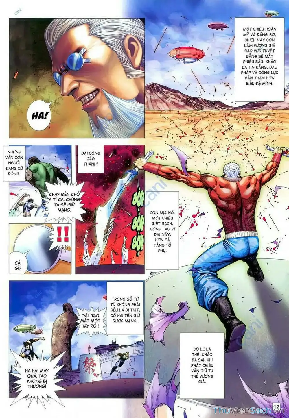Truyện Tranh Võ Thần 108 trang 2
