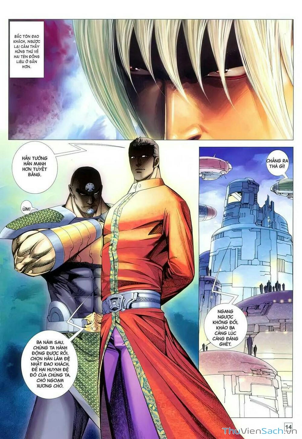 Truyện Tranh Võ Thần 108 trang 2