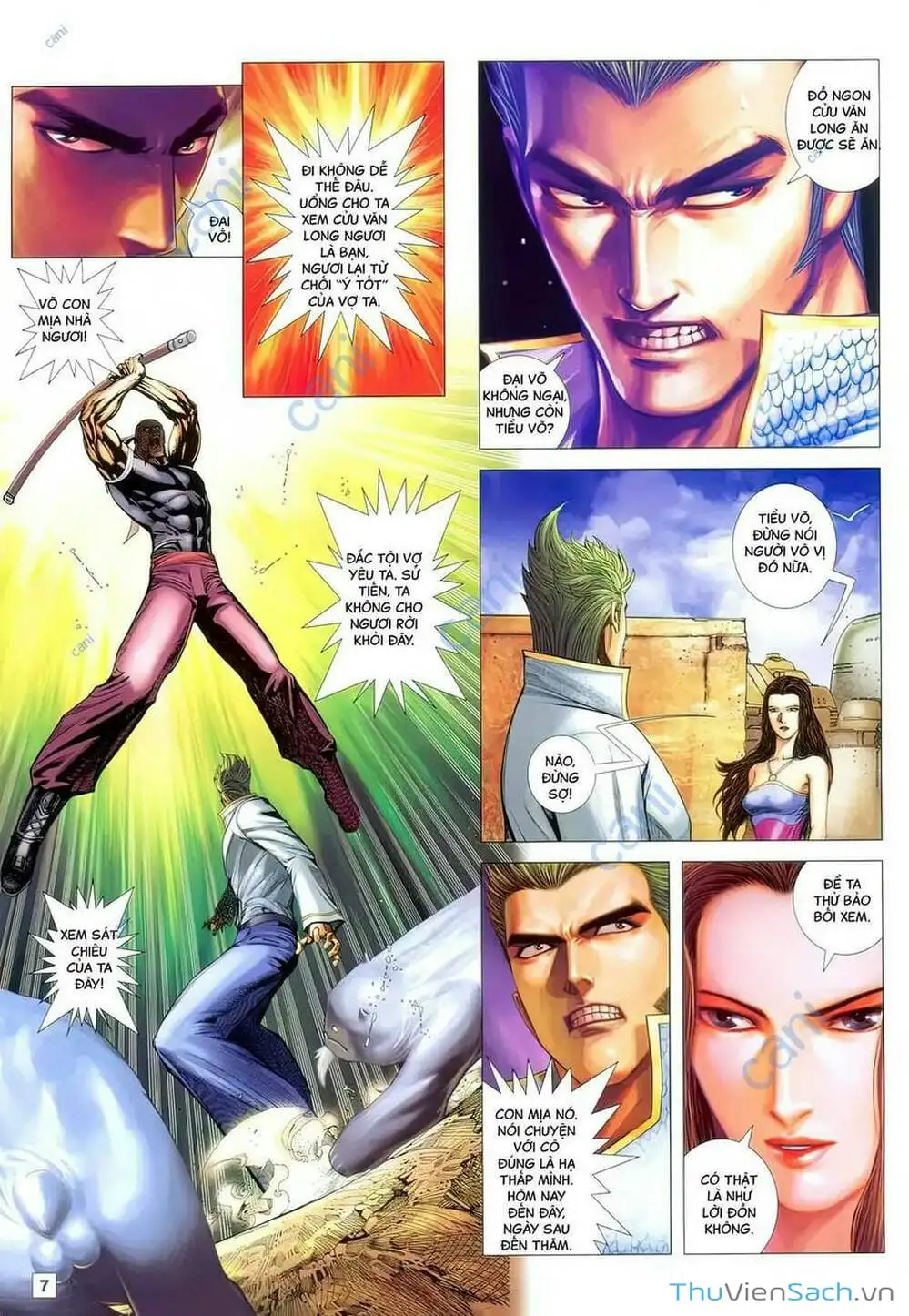 Truyện Tranh Võ Thần 108 trang 2