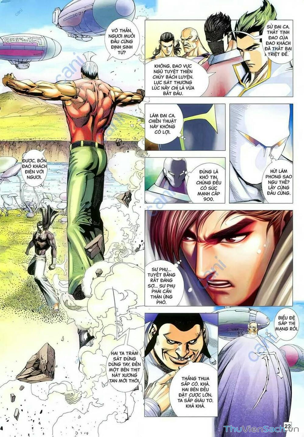 Truyện Tranh Võ Thần 108 trang 2