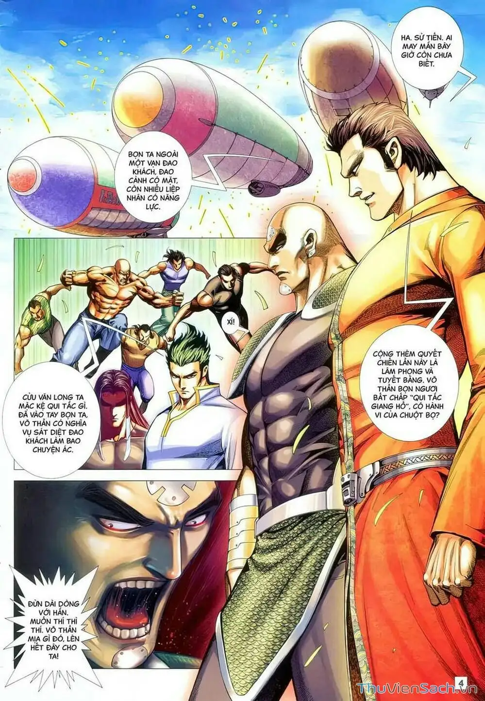 Truyện Tranh Võ Thần 108 trang 2