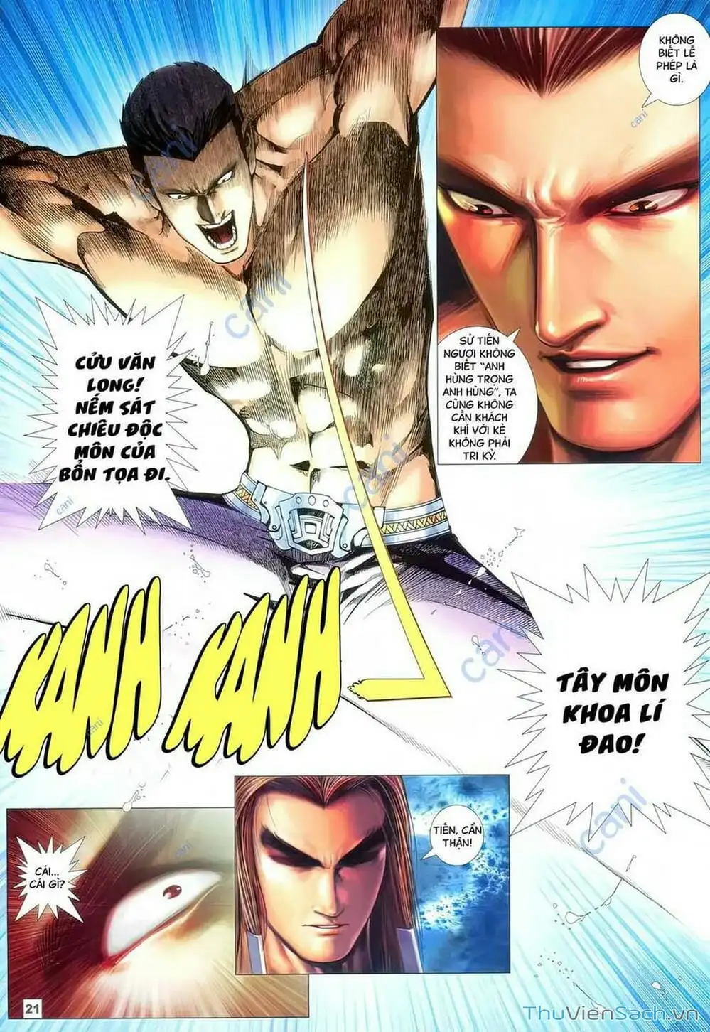 Truyện Tranh Võ Thần 108 trang 2