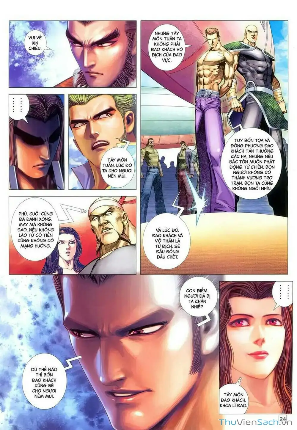 Truyện Tranh Võ Thần 108 trang 2