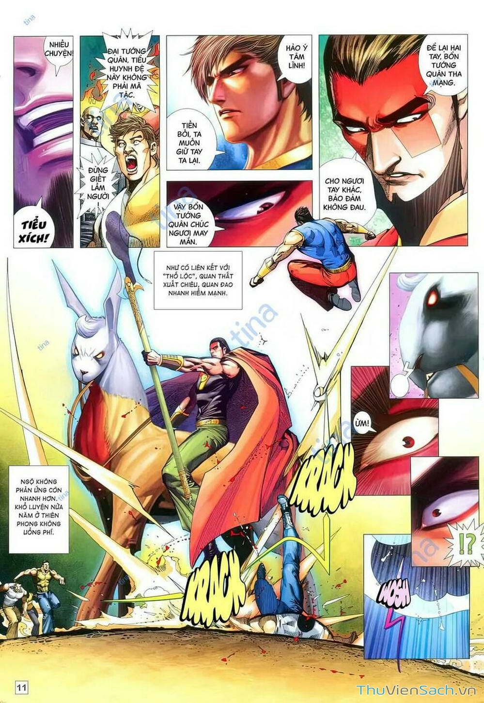 Truyện Tranh Võ Thần 108 trang 2