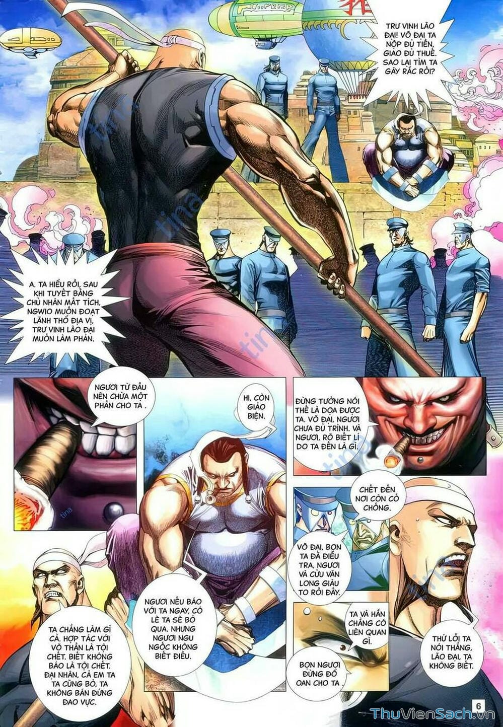 Truyện Tranh Võ Thần 108 trang 2