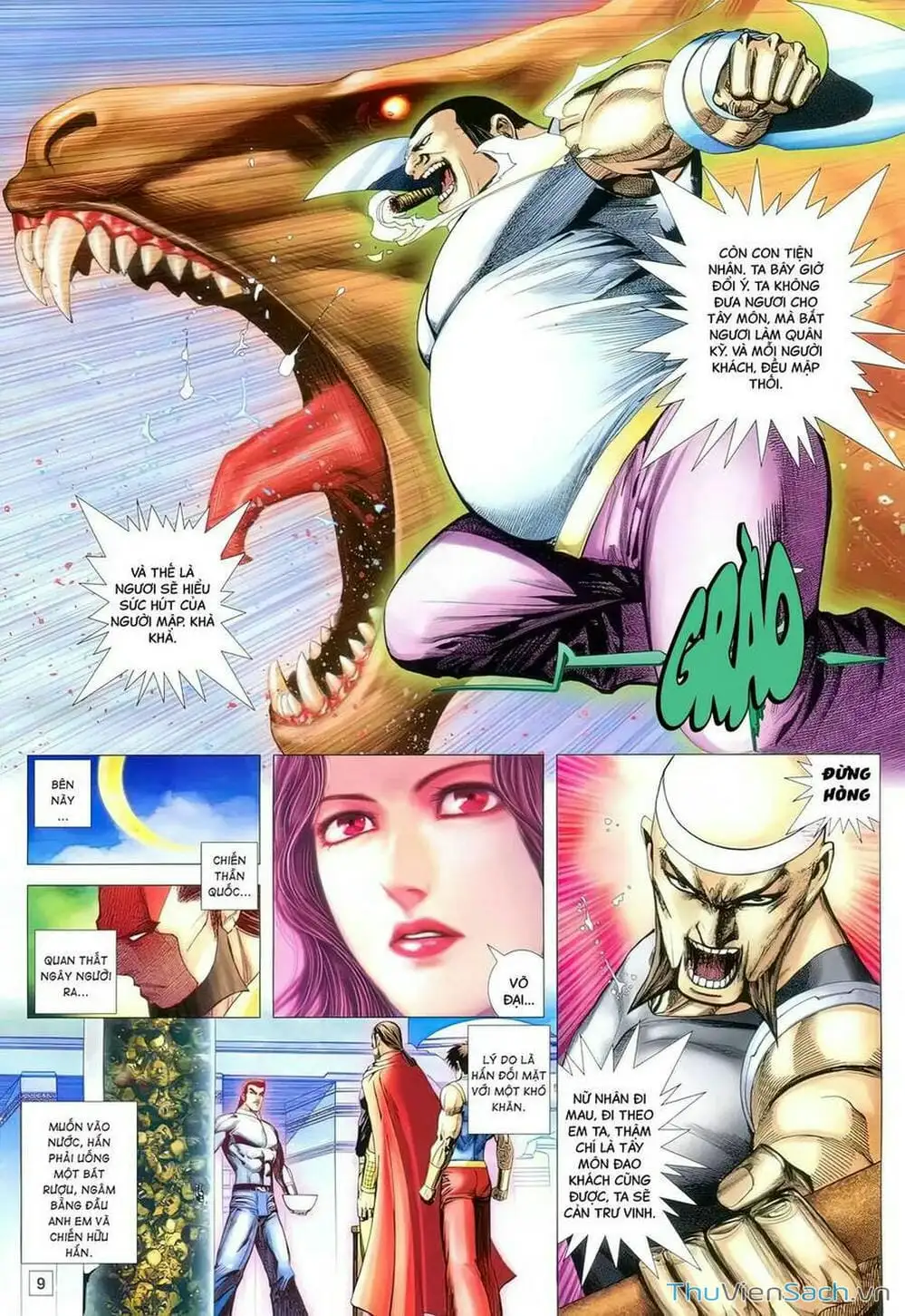 Truyện Tranh Võ Thần 108 trang 2