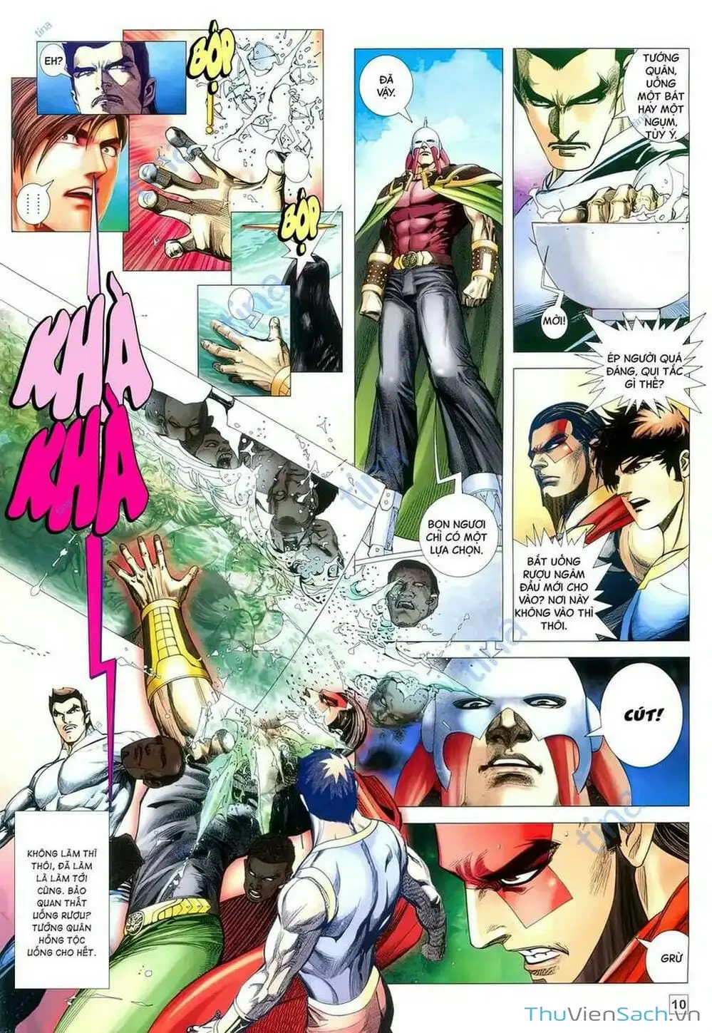 Truyện Tranh Võ Thần 108 trang 2