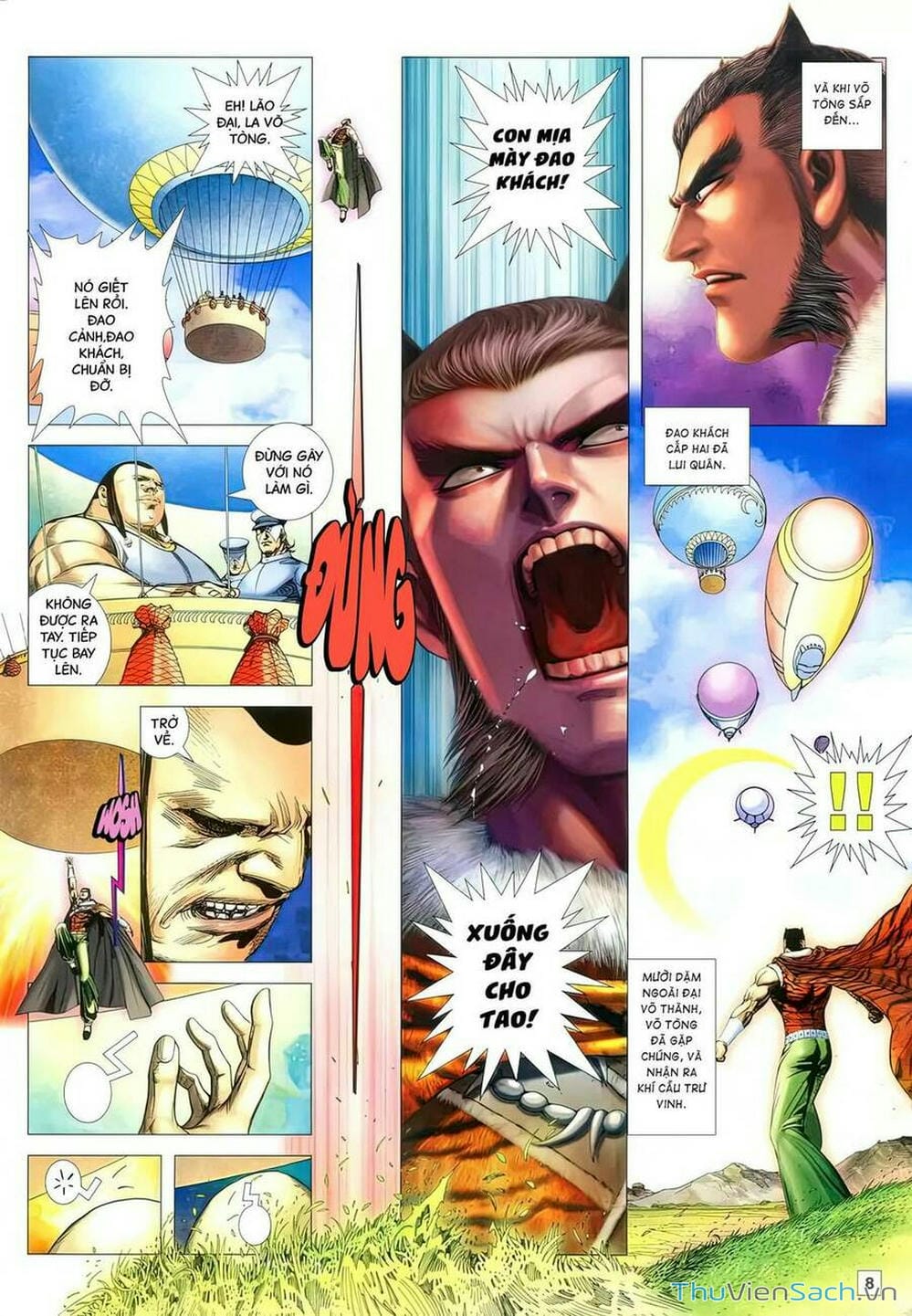 Truyện Tranh Võ Thần 108 trang 2